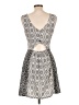 Rewind Tweed Gray Cocktail Dress Size L - photo 2