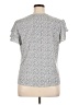 Adrianna Papell Gray Short Sleeve Blouse Size XL - photo 2