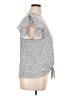 Adrianna Papell Gray Short Sleeve Blouse Size XL - photo 4