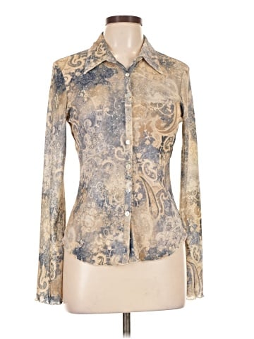 Bebe Long Sleeve Blouse (view 1)