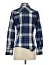 J.Crew Plaid Blue Long Sleeve Button-Down Shirt Size 4 - photo 2