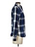 J.Crew Plaid Blue Long Sleeve Button-Down Shirt Size 4 - photo 4
