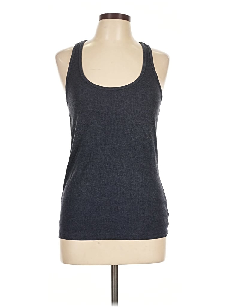 Pre-owned Universal Thread Tank Top Gray Halter Neckline Tops