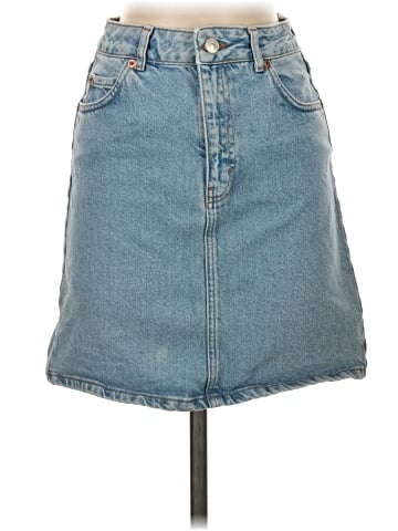 Topshop Denim Skirt (view 1)