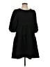 A New Day Solid Black Casual Dress Size S - photo 1