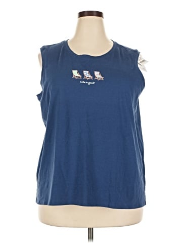 Life Is Good Sleeveless T-Shirt (view 1)