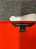 Banana Republic 100% Polyester Orange Short Sleeve Blouse Size S - photo 7