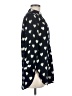 Fun2Fun 100% Polyester Hearts Blue Long Sleeve Blouse Size M - photo 4