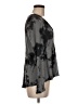 t.la Gray Long Sleeve Top Size M - photo 4