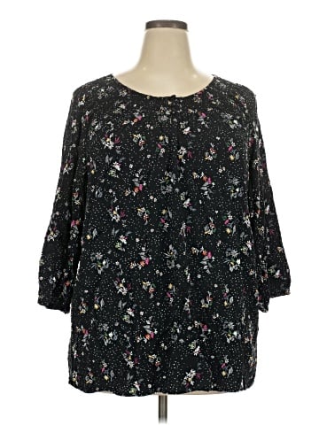 Cj Banks 3/4 Sleeve Blouse (view 1)