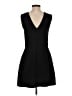 Sandro Solid Black Cocktail Dress Size Med (2) - photo 2