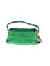 B Makowsky 100% Leather Solid Green Leather Shoulder Bag One size - photo 1