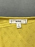 Mine 100% Polyester Yellow Sleeveless Blouse Size L - photo 7
