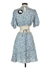 Mittoshop 100% Polyester Blue Casual Dress Size S - photo 2