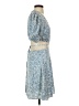 Mittoshop 100% Polyester Blue Casual Dress Size S - photo 4