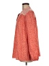 Lands' End 100% Cotton Orange Long Sleeve Blouse Size M - photo 5