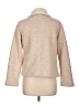 Andrew Marc 100% Polyester Chevron-herringbone Ivory Coat Size L - photo 2
