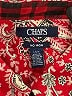 Chaps 100% Cotton Paisley Red Long Sleeve Blouse Size L - photo 7