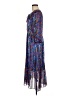 BA&SH 100% Polyester Paisley Blue Casual Dress Size Med (2) - photo 5