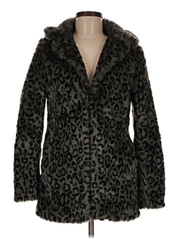 Neu Look Faux Fur Jacket (view 1)