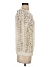 Theory 100% Cotton Ivory Pullover Sweater Size S - photo 4