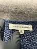 Lucky Brand Solid Blue Pullover Sweater Size XS - photo 7