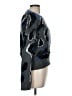 She + Sky 100% Acrylic Animal Print Black Blue Pullover Sweater Size M - photo 4
