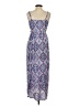 Sim & Sam 100% Rayon Paisley Blue Casual Dress Size XS - photo 2