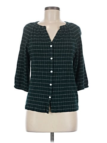 J.Jill 3/4 Sleeve Button-Down Shirt (view 1)