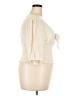 No Boundaries Ivory 3/4 Sleeve Blouse Size XXL - photo 4