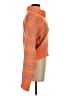 Zara Color Block Orange Pullover Sweater Size S - photo 4