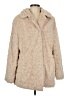 Dennis by Dennis Basso 100% Polyester Tan Faux Fur Jacket Size M - photo 1