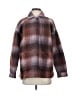 Madewell 100% Polyester Plaid Brown Coat Size S - photo 1