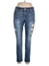 Maurices Hearts Blue Jeans Size 30 waist (estimated) - photo 1