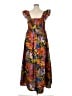 Cato 100% Polyester Paisley Brown Casual Dress Size XL - photo 2