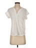 Cable & Gauge Ivory Short Sleeve Blouse Size S - photo 1