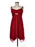 En Focus Studio 100% Polyester Red Cocktail Dress Size 6 - photo 1