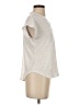 Cable & Gauge Ivory Short Sleeve Blouse Size S - photo 4
