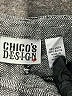 Chico's Design Chevron-herringbone Gray Linen Pants Size XL (3) - photo 7