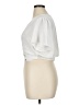 Monteau 100% Polyester White Short Sleeve Top Size XL - photo 5