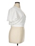 Monteau 100% Polyester White Short Sleeve Top Size XL - photo 4