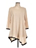Chelsea & Theodore Tan 3/4 Sleeve Top Size L - photo 1