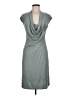 Peruvian Connection Solid Gray Casual Dress Size M - photo 1