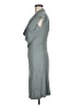 Peruvian Connection Solid Gray Casual Dress Size M - photo 5