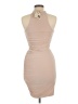 Ser.O.Ya Solid Tan Cocktail Dress Size M - photo 2