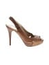 Stuart Weitzman 100% Leather Tan Heels Size 9 - photo 1