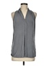 Green Envelope Gray Sleeveless Blouse Size M - photo 1