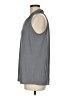 Green Envelope Gray Sleeveless Blouse Size M - photo 5