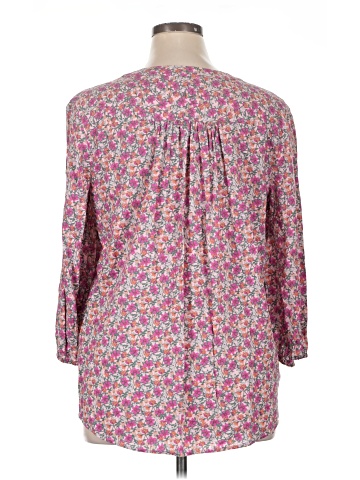 St. John's Bay 3/4 Sleeve Blouse (view 2)