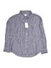 Crewcuts Tweed Blue Long Sleeve Button-Down Shirt Size 10 - photo 1